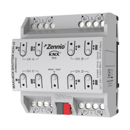Zennio [ZIOMBSH4V2] MAXinBOX SHUTTER 4CH v2