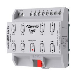 Zennio [ZCL-8HT24] HeatingBOX 24V 8X