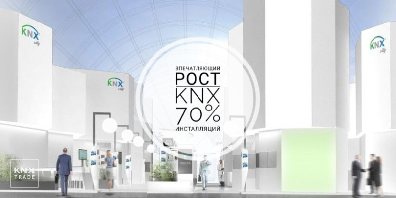 70% инсталляций умного дома это KNX