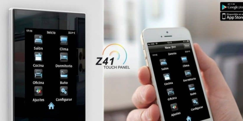 Новая прошивка для сенсорной панели Zennio Z41